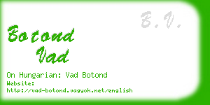 botond vad business card